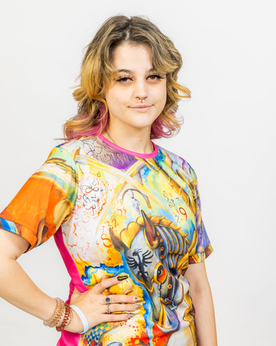 Evolution Short Sleeve Shirt Girls - Constantino Artworks